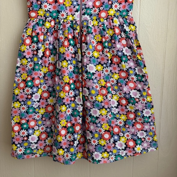 J. Crew Crewcuts Girls' Smocked-Waist Dress in Shimmer Floral - Picture 8 of 14